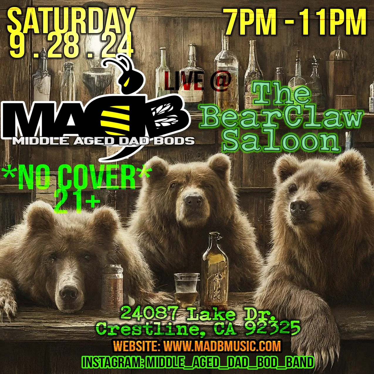 Upcoming Events — MAD B